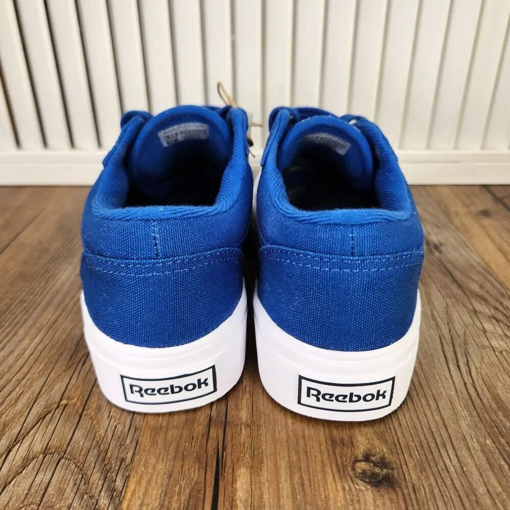Reebok Club C Coast Kids Sz 4 Blue White Streetwear Tennis Sneakers Shoes Q46142